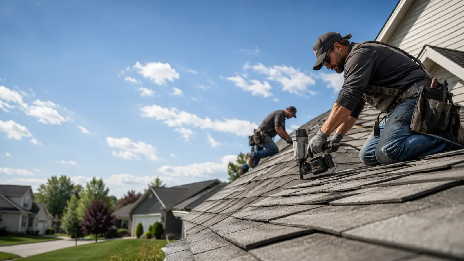 Storm Damage Roof Repair in Cordova, IL near me
